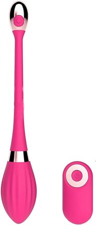 Вібратор-яйце JFRong бездротовий з 10 режимами вібрації та пультом дистанційного керування для жінок, чоловіків та пар. Анальний, G-точковий, кліторальний. Еротична іграшка для дорослих