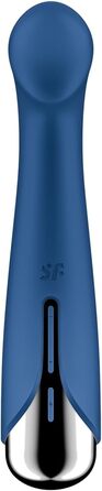 Вібратор для жінок Satisfyer Spinning G-Spot 1, синій | 16,5 см | 12 вібрацій, 5 програм | Водостійкий (IPX7)