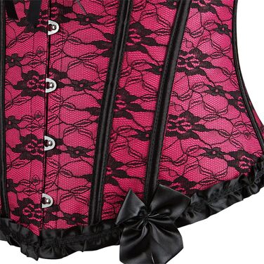 Корсет-корсет Grebrafan для жінок, червоний/рожевий, розмір 34-36