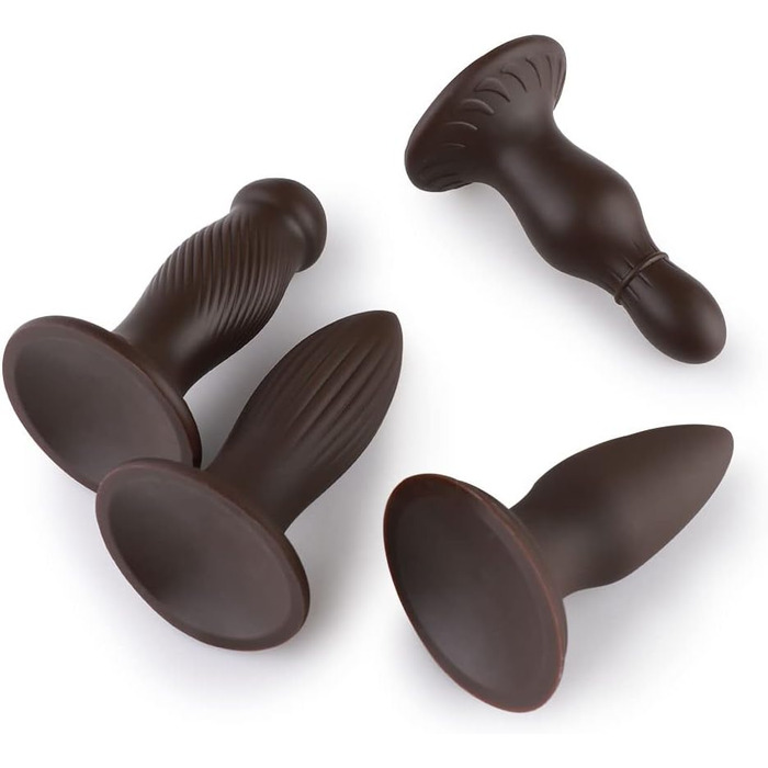 Анальні стимулятори Anale Stecker: 4 розміри, стимулятор G-точки, масаж простати, іграшки для дорослих