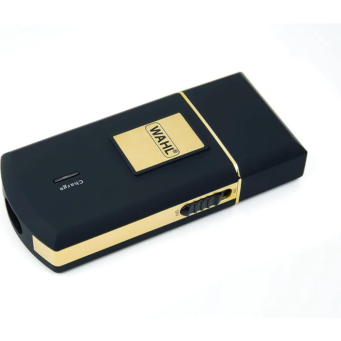 Електрична бритва для подорожей Wahl Travel Shaver Gold Edition — акумуляторна компактна машинка для гоління чоловіків, золотиста