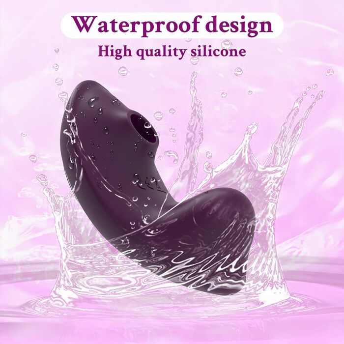 Вібратор для клітора з функцією насоса та пульсації JFRong - 10 режимів, з пультом дистанційного керування