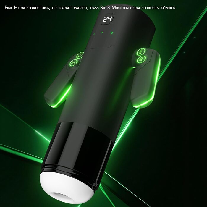 Електричний мастурбатор для чоловіків 3-в-1 з подвійними ручками, 10 швидкостей, реалістична вагіна, портативний секс-іграшка