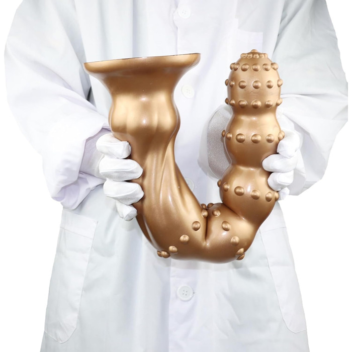 Анальний дилатор Yasexx GiantDildo з присоскою та стимулятором G-точки (L)