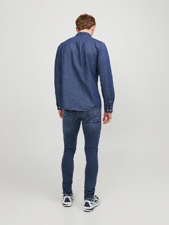 Чоловічі джинси Jack & Jones JJIGLENN Original CB 815 NOOS, сині (36W / 32L)