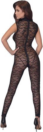 Комбінезон жіночий Cottage Lingerie з мереживом, чорний, XL