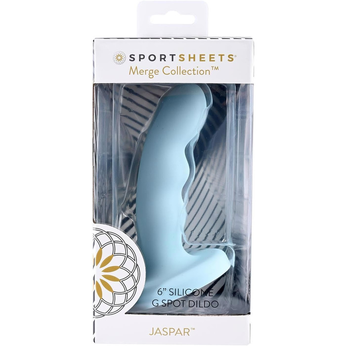 Спортивні липучки Sportsheets Jaspar 15,24 см синього кольору