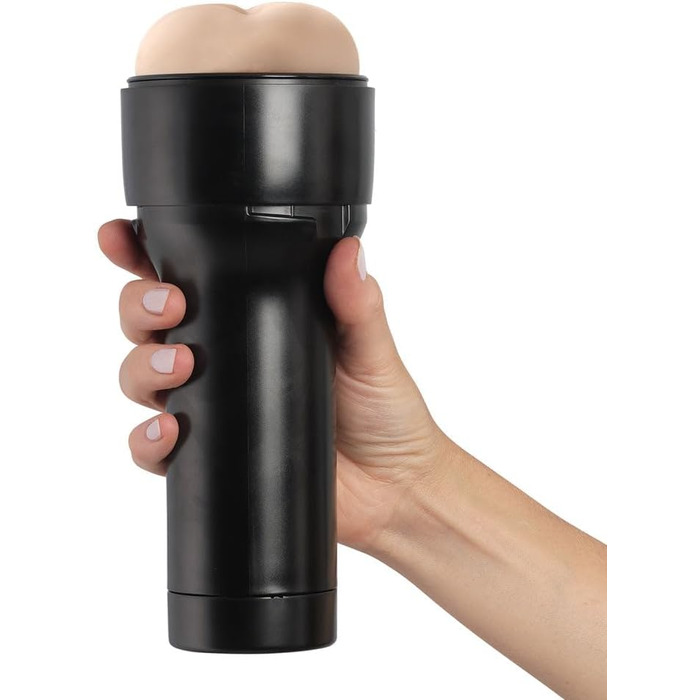 Мастурбатор Kiiroo Feel Stroker Extra Tight для анального сексу, чорний, 22,3x8,5 см