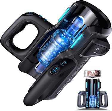 Електричний мастурбатор для чоловіків, бездротовий, 3 швидкості, 10 частот, аудіо-інтеракція