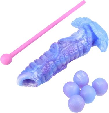 Силіконовий анальний прокладка Youxclian з 5 кульками - анальний стимулятор, дилдо, анус-перли, для жінок та чоловіків