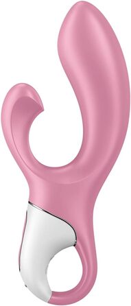 Satisfyer Air Bunny 2 - вібратор з надувним валом | Силікон | 12 режимів | Для жінок