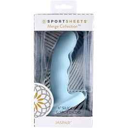 Спортивні липучки Sportsheets Jaspar 15,24 см синього кольору