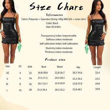 Чорна міні-сукня з лакованої шкіри без бретелек, облягаюча, з відкритим спиною - ідеальна для вечірок та клубів. Tall розмір.