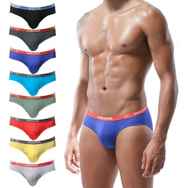 Боксеры чоловічі PHOLEEY з модалю та мікрофібри, низька посадка, підтримка, еластичний пояс, 8 шт., XL