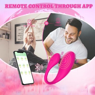 Тренування тазового дна для жінок з пультом дистанційного керування, інтелектуальний тренажер м'язів тазового дна, силіконові м'ячі для контролю сечовипускання та вправ для тазового дна (Рожевий)