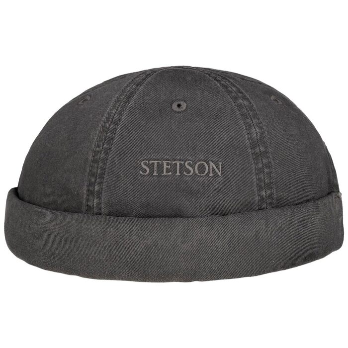 Чоловіча літня кепка Stetson Ocala Dockercap з UV-захистом 40+, сіра, розмір L (58-59 см)
