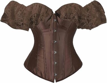 Жіночий корсет-ліф Corsage Karneval для карнавалу, клубної моди, ретро-стилю, фіолетовий, XS