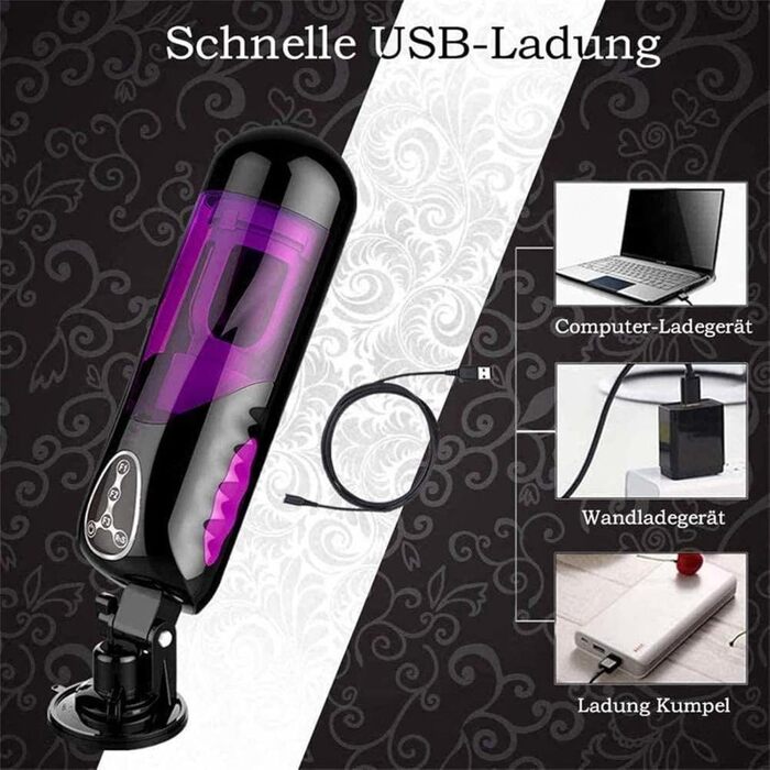 Електричний мастурбатор для чоловіків: 10 режимів, нагрів, автоматичний