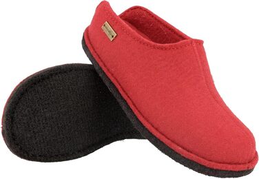 Жіночі домашні капці Haflinger Flair Smily 311013, колір рубіновий, розмір 40 EU
