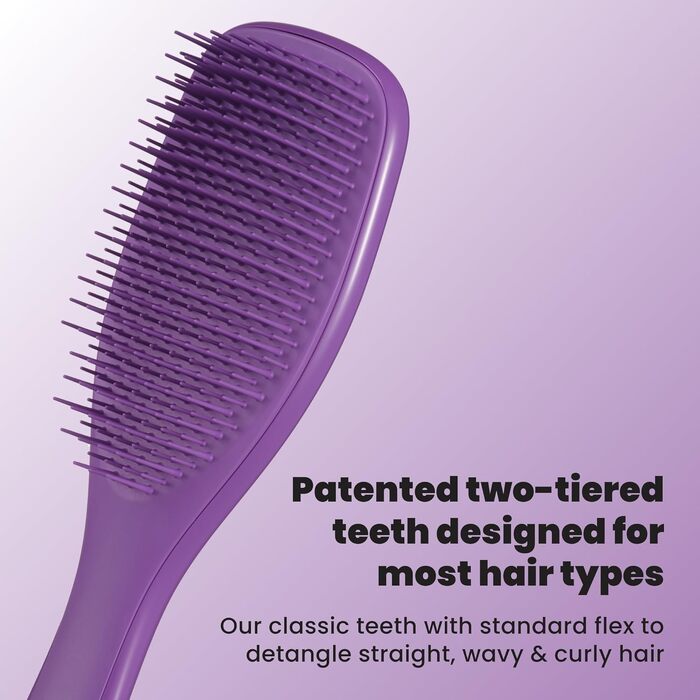 Гребінець-детанглер Tangle Teezer Ultimate Detangler для вологого та сухого волосся всіх типів, Fresh Purple
