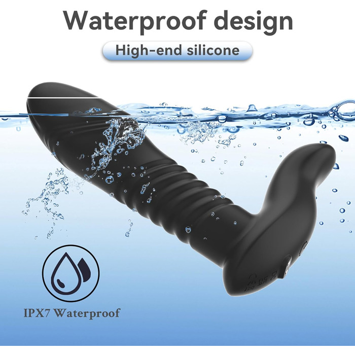 Вібратор анал для чоловіків з 10 режимами вібрації, простатична стимуляція, секс-іграшка для пар, чоловічий анальний плагін, секс-іграшка для чоловіків та жінок, гей-секс іграшка