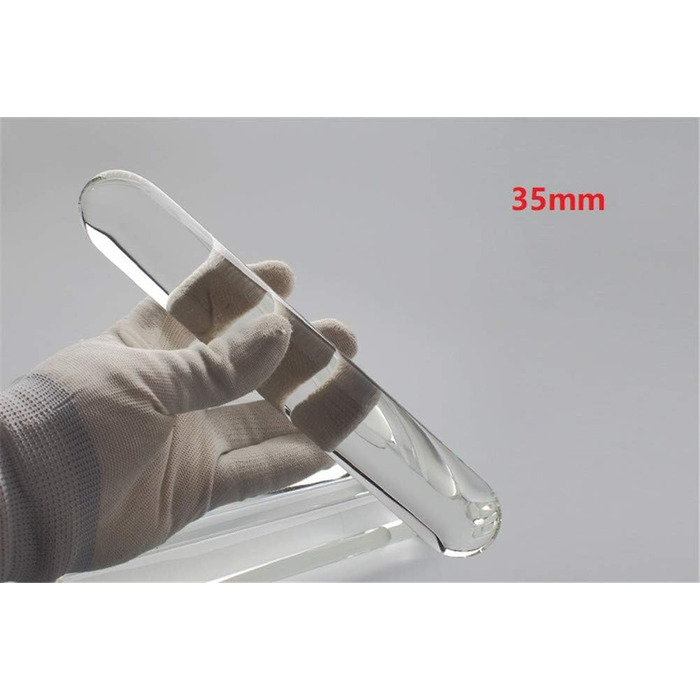 Анальний дildo з скла OnundOn, 23 см, діаметр 4.5 см (35 мм)