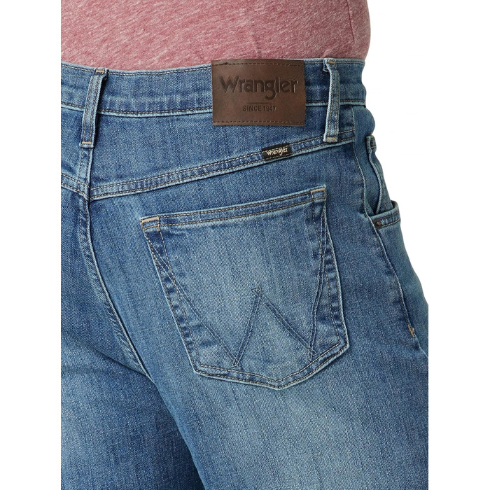 Чоловічі робочі штани Wrangler Flame Resistant Regular Fit Jean, вогнетривкі, сталево-сині, розмір 40W / 32L