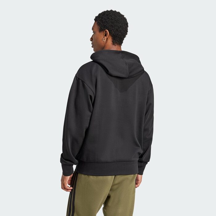 Чоловіча худі adidas Performance Feelcozy, чорна з білим, розмір XL
