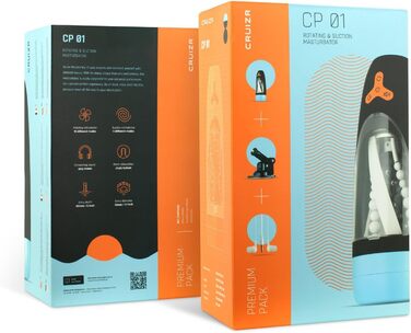 Електричний мастурбатор Blowjob CP01 - глибока стимуляція