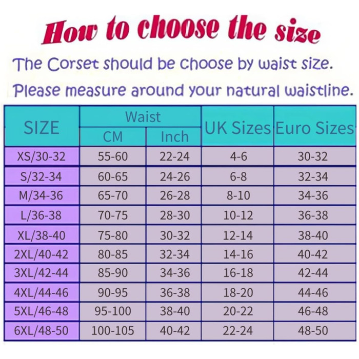 Корсет для фігури KUOSE для жінок, корсет-формувач, корсет для живота, великі розміри (30-32, темно-синій)