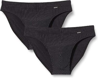 Сліпекс чоловічі боксерки Skiny 2 шт. в упаковці, бавовна, модель 086892, розмір M, смугастий колір Shadow Stripe