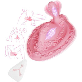 Вібратор OnundOn Erotik Butterfly для дорослих: стимуляція G-точки, 12 режимів, рожевий