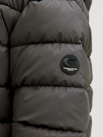 Чоловіча стібана куртка JACK & JONES, колір Asphalt, розмір S