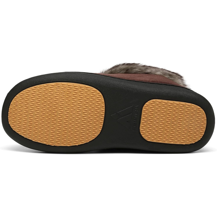 Жіночі домашні капці Mishansha з ефектом пам'яті (Memory Foam), протиковзкі, розмір 37 EU, колір кавовий