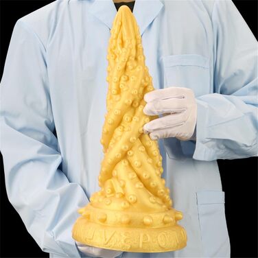 Анальний розширювач Hrekssi 38 см, золотий, для жінок - секс-іграшки, анальні іграшки