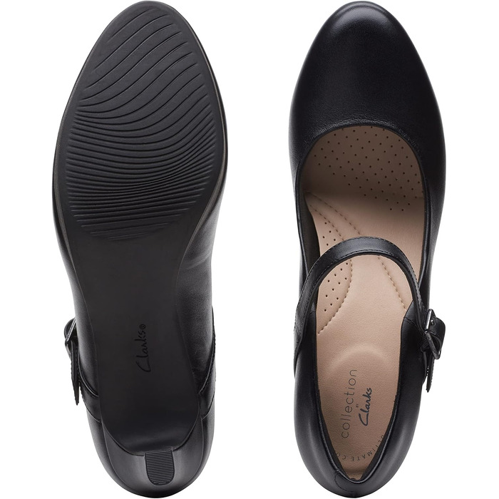 Жіночі туфлі-човники Clarks Ambyr Shine, чорні, розмір 35.5 EU
