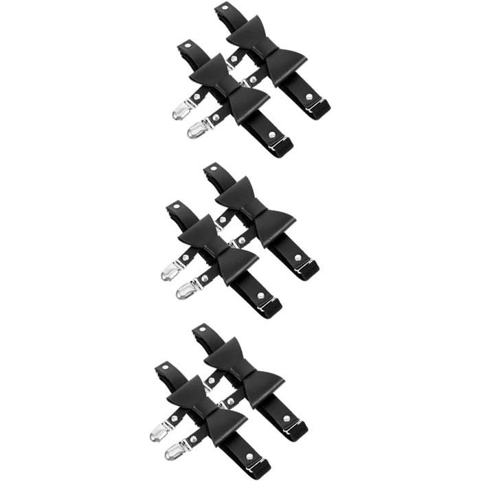 Жіночі нагріваючі гетри-тримачі DEARMAMY (3 шт., чорний)