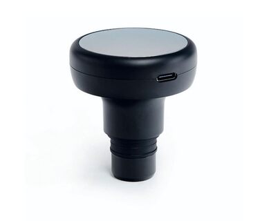 Міні-перкусійний масажер BLACKROLL® з підігрівом (Heat Head): електричний пістолет для масажу м'язів та фасцій, 4 насадки, 4 рівні інтенсивності, зарядка USB-C