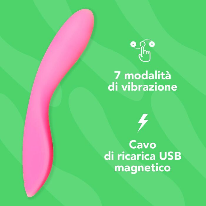 Вібратор Control Bu Rabbit з ефектом штовхання та гнучким вібраційним важелем - Be Playful (BU BE FREE)