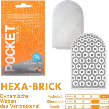 Набір мастурбаційних іграшок Pocket Tenga Series (Wave Line, Click Ball, Block Edge, Hexa-Brick, Crystal Mist, Spark Beads)