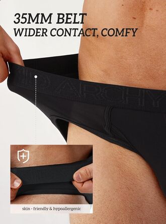 Чоловічі труси DAVID ARCHY (4 шт.) з бамбукової віскози, XL, сірі