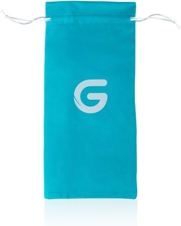 Дільдо Gildo з подвійним склом для G-точки/простати, прозорий №31