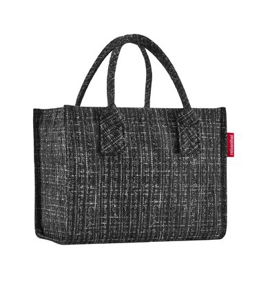 Жіноча сумка-кросбоді reisenthel daily shopper XS прямокутна, чорна букле