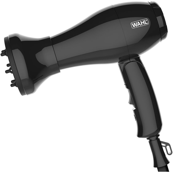 Компактний дорожній фен Wahl, складаний, чорний