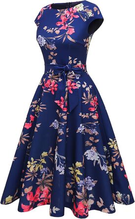 Сукня коктейльна DRESSTELLS жіноча ошатне 1950-х років, довжина міні, стиль ретро, для вечірки, весілля, з під'юбником