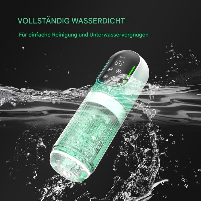 Електричний мастурбатор для чоловіків: чаша з функцією Blowjob, Strapon, насос, вібрація, телескопічна ручка, набір секс-іграшок