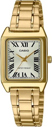 Жіночий кварцовий годинник Casio LTP-V007G-9B золотистого кольору