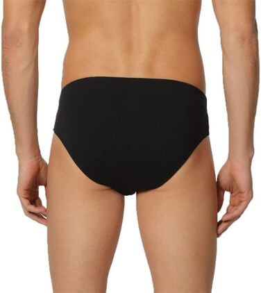 Слип/Боксер Liabel для чоловіків з натуральної бавовни, 3XL, 6 шт. в упаковці, чорний (Art. 959)