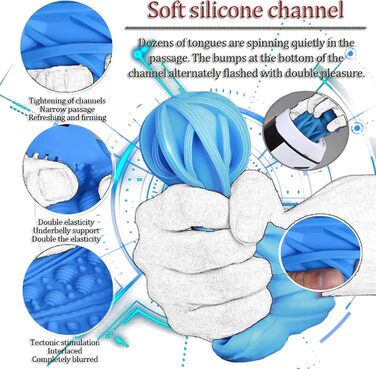 Автоматичний електричний масажер для чоловіків - стимулятор пеніса, секс-іграшка