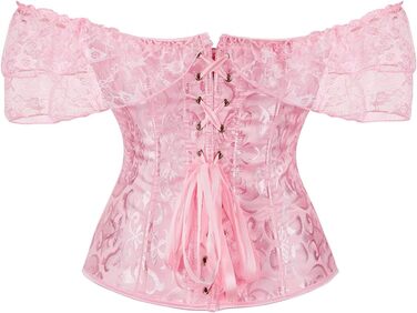 Жіночий корсет через груди великих розмірів, готичний стиль, вінтаж, корсет-бандаж, топ-корсет, корсаж, бандаж (червоний, XL)